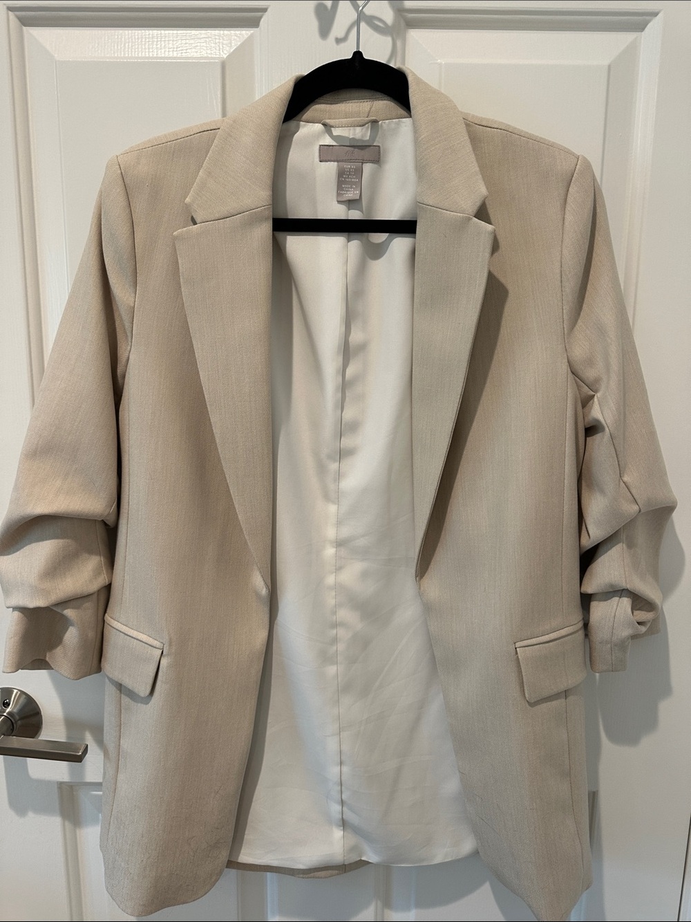 H&M Light Beige Women's Blazer